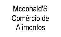 Logo Mcdonald'S Comércio de Alimentos em Sol e Mar