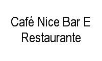 Logo Café Nice Bar E Restaurante em Setor Bueno