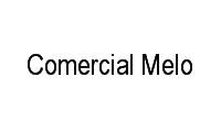 Logo Comercial Melo em Anil