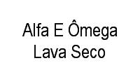 Logo Alfa E Ômega Lava Seco