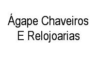 Logo Ágape Chaveiros E Relojoarias em Coophavila II