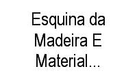 Logo Esquina da Madeira E Material para Construção em Jardim Guanabara