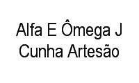 Logo Alfa E Ômega J Cunha Artesão