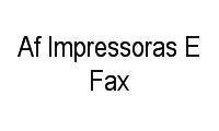 Logo Af Impressoras E Fax em Centro