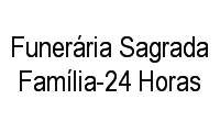 Logo Funerária Sagrada Família-24 Horas em Vila Baependi