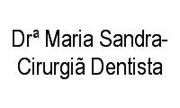 Logo Drª Maria Sandra-Cirurgiã Dentista em Amambaí