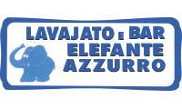 Logo Lavajato E Bar Elefante Azurro