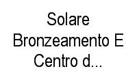 Logo de Solare Bronzeamento E Centro de Estética em Jardim Monte Líbano
