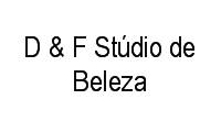 Logo D & F Stúdio de Beleza em Miramar