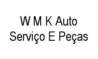 Logo W M K Auto Serviço E Peças em Alto da Cruz