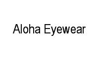Logo Aloha Eyewear em Área Octogonal