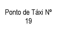 Logo Ponto de Táxi Nº 19 em Vila Margarida