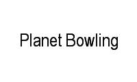 Logo Planet Bowling em Água Branca