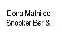 Logo Dona Mathilde - Snooker Bar & Betting Point em Perdizes