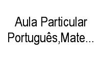 Logo Aula Particular Português,Matemática,Hist,Geo,Cie em Centro