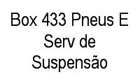 Logo Box 433 Pneus E Serv de Suspensão em Ilha de Santa Maria