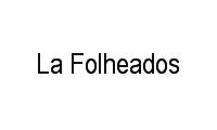 Logo La Folheados em Anil