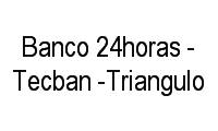 Logo Banco 24horas - Tecban -Triangulo em Triângulo