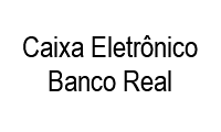 Logo Caixa Eletrônico Banco Real em Triângulo