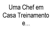 Logo de Uma Chef em Casa Treinamento em Gastronomia em Ipanema