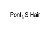 Logo Pont¿S Hair em Copacabana