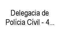 Logo de Delegacia de Polícia Cívil - 4º Distrito Policial em Zona 08