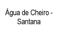 Logo Água de Cheiro - Santana em Santana