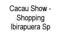Logo Cacau Show - Shopping Ibirapuera Sp em Indianópolis