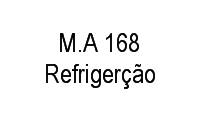 Logo M.A 168 Refrigerção em Flamengo