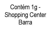 Logo Contém 1g - Shopping Center Barra em Barra