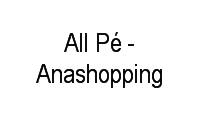Logo All Pé - Anashopping em Vila Santa Isabel