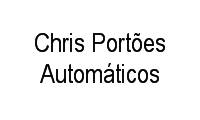Logo Chris Portões Automáticos em Fazendinha