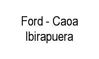 Logo Ford - Caoa Ibirapuera em Indianópolis