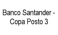 Logo Banco Santander - Copa Posto 3 em Copacabana