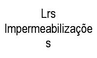 Logo LRS Impermeabilizações em Residencial Maringá