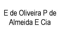 Logo de E de Oliveira P de Almeida E Cia