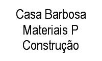 Logo Casa Barbosa Materiais P Construção em Cidade Operária