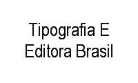 Logo Tipografia E Editora Brasil