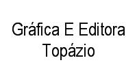 Logo Gráfica E Editora Topázio