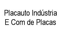 Logo Placauto Indústria E Com de Placas em Cidade Jardim