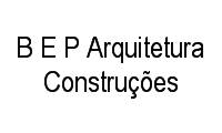 Logo B E P Arquitetura Construções em Vila Bacanga