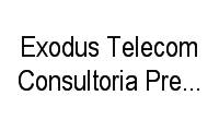 Logo Exodus Telecom Consultoria Prestação Serviços em Asa Norte