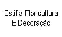 Logo Estifia Floricultura E Decoração em Setor Sol Nascente
