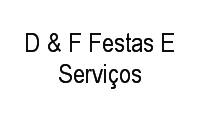 Logo D & F Festas E Serviços