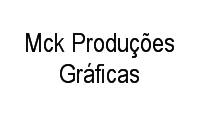 Logo Mck Produções Gráficas em Setor Bela Vista