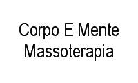 Logo Corpo E Mente Massoterapia