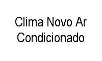 Logo Clima Novo Ar Condicionado em Granja do Torto