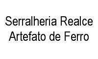 Logo Serralheria Realce Artefato de Ferro em Taquaril