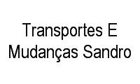 Logo Transportes E Mudanças Sandro em Méier