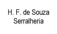 Logo H. F. de Souza Serralheria em Mutuaguaçu